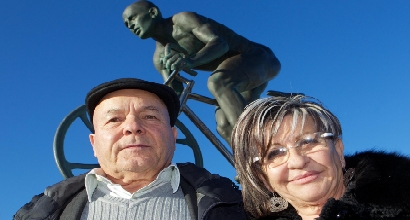 Mamma e papà pantani, foto Ansa Mamma e papà pantani, foto Ansa