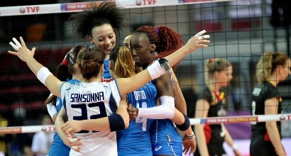 Italia-Belgio, foto Twitter