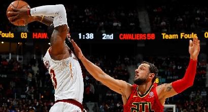 Basket, Nba: Cleveland allunga la striscia, Irving e Horford lanciano Boston