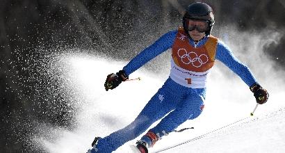 Olimpiade, gigante: medaglia di bronzo per Federica Brignone