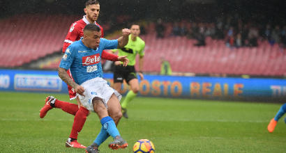 Napoli-Spal 1-0: Allan-gol, Sarri si riprende il primato