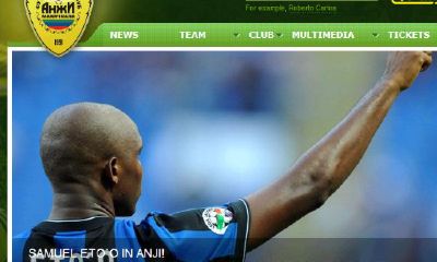 Eto'o, foto www.fc-anji.ru Eto'o, foto www.fc-anji.ru
