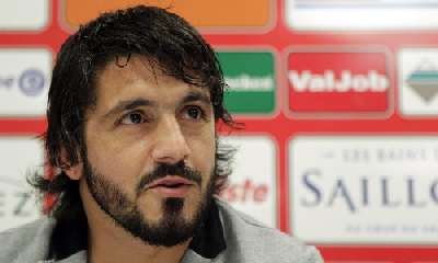 Rino Gattuso, foto Ansa Rino Gattuso, foto Ansa