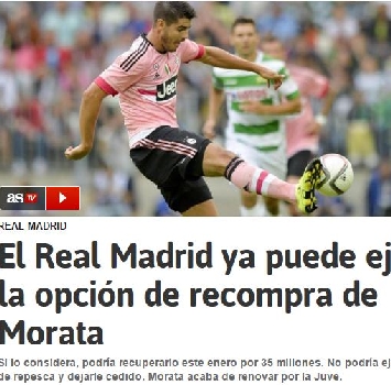 Attenta Juve, con 35 mln il Real Madrid può riavere Morata