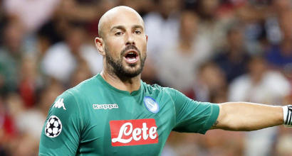Reina, la frase d'addio al Napoli: "Il calcio funziona così, oggi sei qui e domani lì"