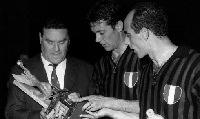 Nereo Rocco e Cesare Maldini, Lapresse Nereo Rocco e Cesare Maldini, Lapresse