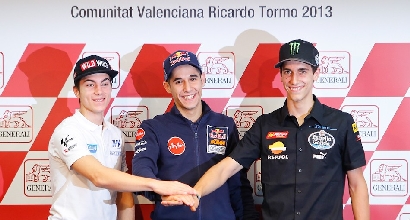 Rins Vinales Salom foto MotoGP.com Rins Vinales Salom foto MotoGP.com