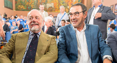 De Laurentiis ad Allegri: "Il Napoli è bello e anche vincente"