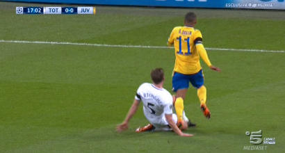 Champions, la moviola di Tottenham-Juventus: "Voto 3 all'arbitro"