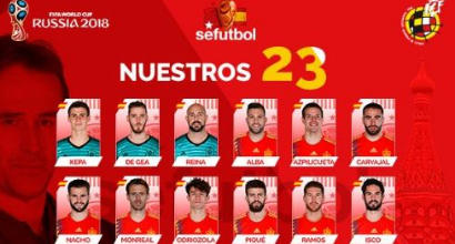 Russia 2018, i convocati della Spagna: out Morata e Suso