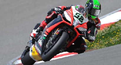 Laverty a Portimao foto Aprilia Laverty a Portimao foto Aprilia