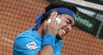 Fognini, foto Ansa Fognini, foto Ansa