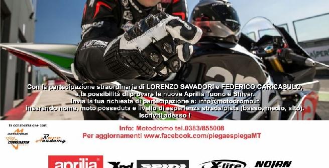Piega e Spiega Day: in pista con Max Temporali