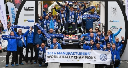 Ogier e Volkswagen (Afp)