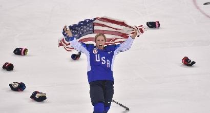 HOCKEY DONNE, ORO AGLI STATI UNITI