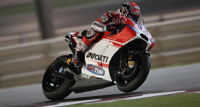 MotoGP, test Losail: Ducati in testa, cade Rossi MotoGP, test Losail: Ducati in testa, cade Rossi