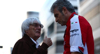 Ecclestone e Arrivabene (IPP)