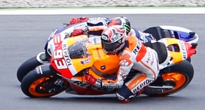 Marquez e Lorenzo foto MotoGP.com Marquez e Lorenzo foto MotoGP.com