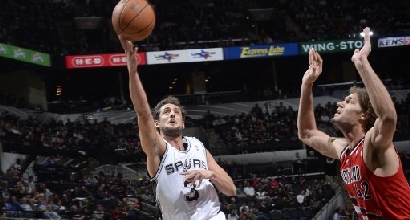 Belinelli contro Portland (Afp) Belinelli contro Portland (Afp)