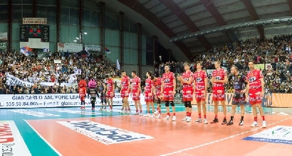 Volley, playoff A1: Piacenza ko, Perugia vola in finale Volley, playoff A1: Piacenza ko, Perugia vola in finale