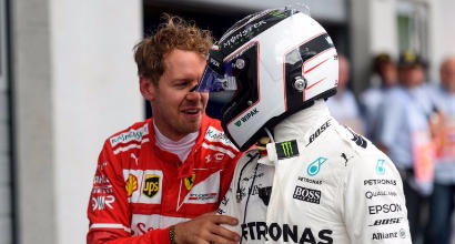 Vettel-Bottas, AFP