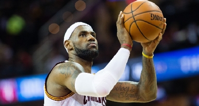LeBron James, foto Afp LeBron James, foto Afp
