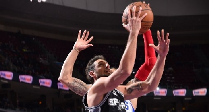 Marco Belinelli, foto Afp Marco Belinelli, foto Afp