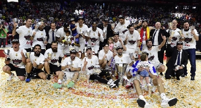 Eurolega, Final Four: digiuno finito, Real Madrid campione Eurolega, Final Four: digiuno finito, Real Madrid campione
