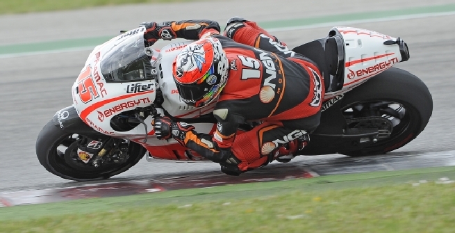 De Angelis su Ducati De Angelis su Ducati