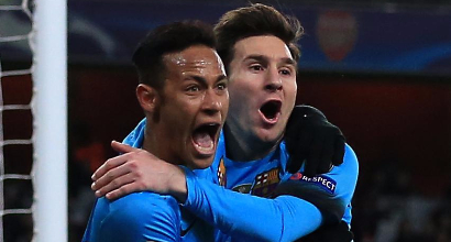 Neymar e Messi (LaPresse)
