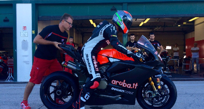 Melandri (Twitter Aruba Racing)