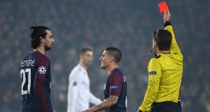 Psg, Verratti re dei cartellini. In Francia: "Voto 2, incorreggibile". Raiola lo difende