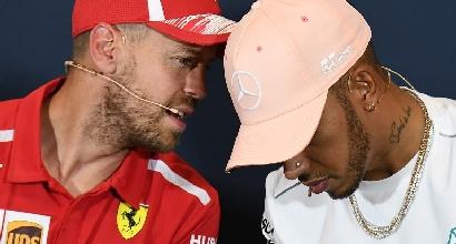 Formula 1, Vettel: "Hamilton alla Ferrari non mi dispiacerebbe"