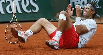 Rafa Nadal, foto Afp Rafa Nadal, foto Afp