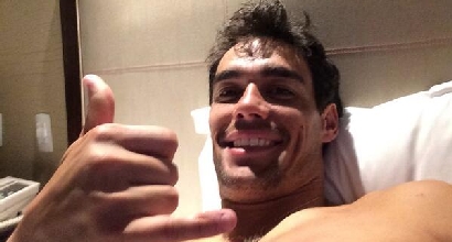 Fabio Fognini, foto Twitter Fabio Fognini, foto Twitter