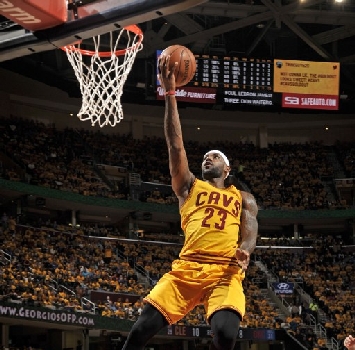 Lebron James, foto Afp Lebron James, foto Afp
