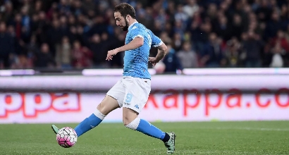 Higuain, foto Lapresse