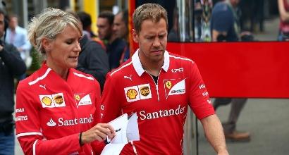 Vettel, foto Lapresse