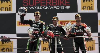 Baz, Sykes e Guintoli Baz, Sykes e Guintoli