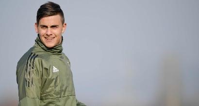 Juve: a Vinovo si rivede Dybala con i compagni, ma salterà il Tottenham
