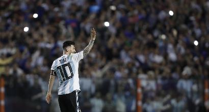 Amichevoli pre-Mondiali: Argentina-Haiti 4-0, tripletta di Messi
