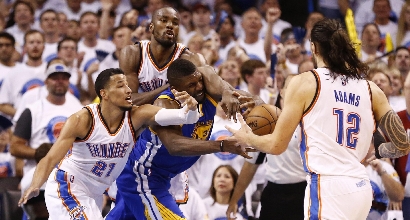 Nba: Golden State è quasi fuori, volo Oklahoma