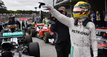 F1 a Interlagos, Hamilton: "Pioggia? Sono pronto a tutto"
