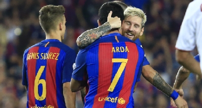 Supercoppa di Spagna: travolto il Siviglia, festeggia il Barcellona
