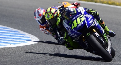 Rossi e Pedrosa (AFP), Foto AFP Rossi e Pedrosa (AFP), Foto AFP