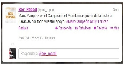 Repsol Marquez (Twitter), Foto Twitter Repsol Marquez (Twitter), Foto Twitter