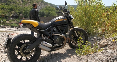 Ducati Scrambler Full Throttle prova Matteo Cappella foto Davide Orsatti, Foto Ufficio Stampa
