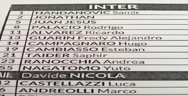 Sassuolo - Inter, clamoroso: Nicola allenatore nerazzurro (FOTO) 34 C 29 articolo 1011659 lstParagrafi paragrafo 0 upiImgParFull