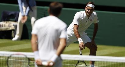 Wimbledon, tutto facile per Federer all’esordio