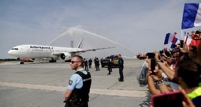 LA NAZIONALE È ATTERRATA ALL'AEROPORTO CHARLES DE GAULLE